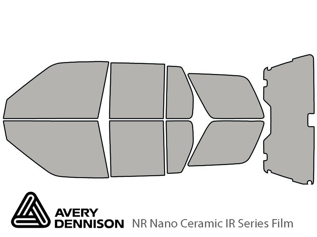 Avery Dennison Nissan Pathfinder 1996-2004 NR Nano Ceramic IR Window Tint Kit