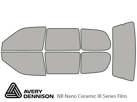 Avery Dennison Nissan Quest 1993-1998 NR Nano Ceramic IR Window Tint Kit