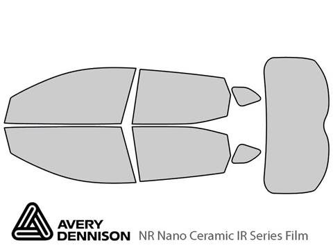 Avery Dennison™ Nissan Rogue 2017-2021 NR Nano Ceramic IR Window Tint Kit (Sport)