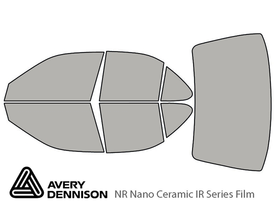 Avery Dennison Nissan Sentra 2000-2006 NR Nano Ceramic IR Window Tint Kit