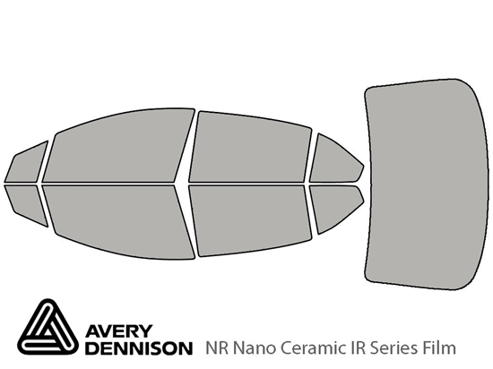 Avery Dennison Nissan Versa 2020-2022 (Sedan) NR Nano Ceramic IR Window Tint Kit