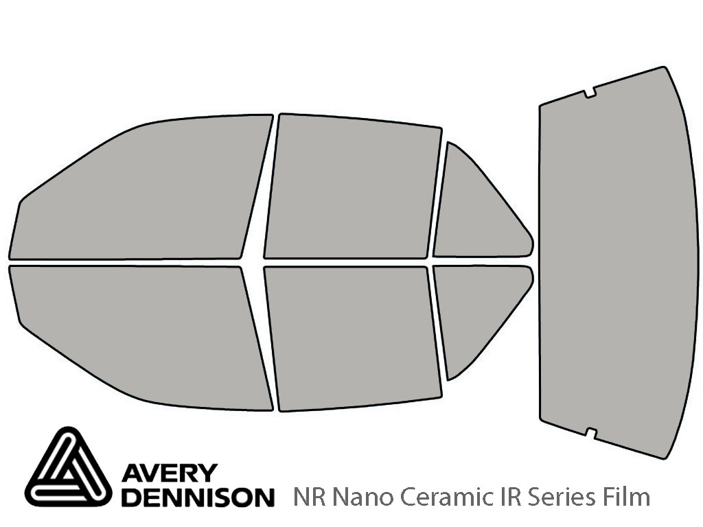 Avery Dennison Oldsmobile Achieva 1992-1998 (Sedan) NR Nano Ceramic IR Window Tint Kit