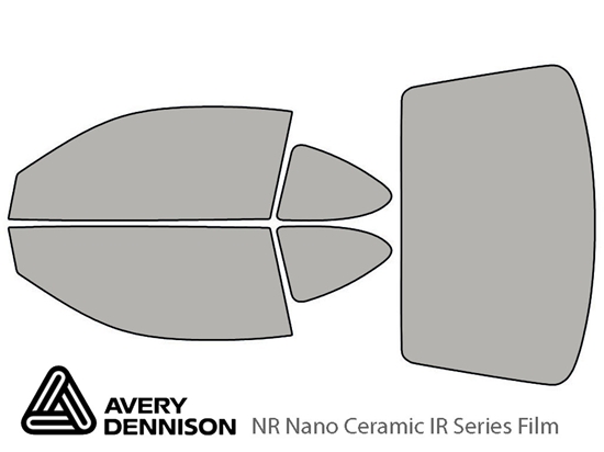 Avery Dennison Oldsmobile Alero 1999-2004 (Coupe) NR Nano Ceramic IR Window Tint Kit