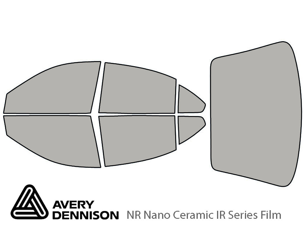 Avery Dennison Oldsmobile Alero 1999-2004 (Sedan) NR Nano Ceramic IR Window Tint Kit