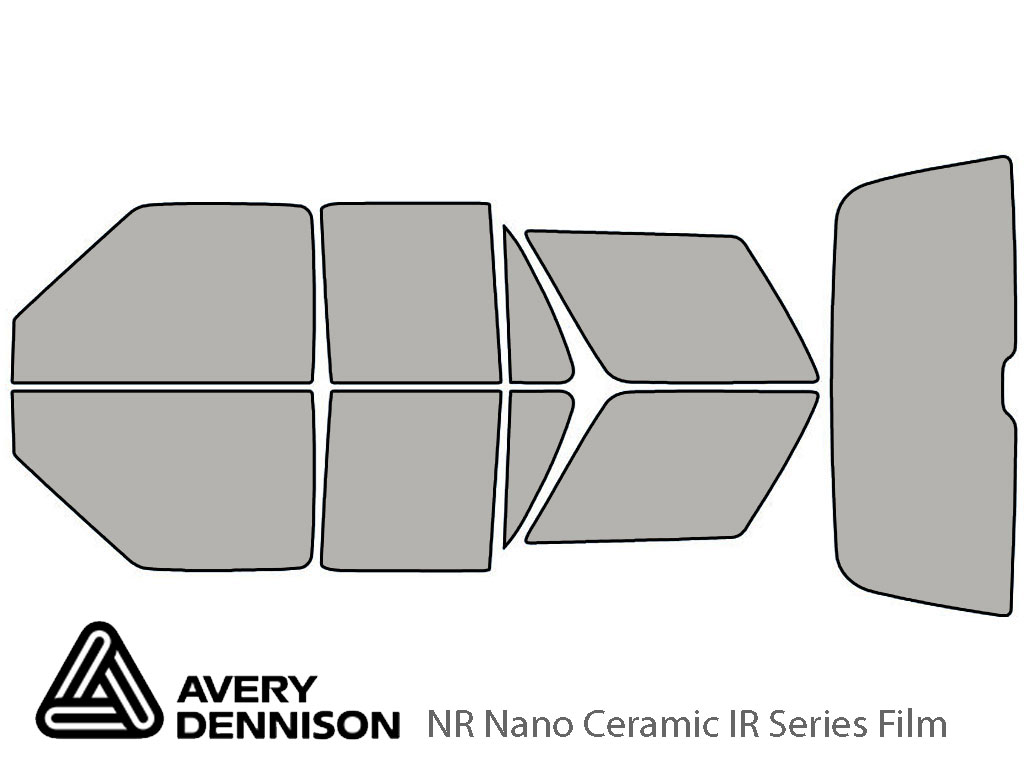 Avery Dennison Oldsmobile Bravada 1996-2001 NR Nano Ceramic IR Window Tint Kit