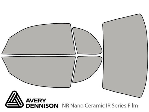 Avery Dennison™ Plymouth Neon 1995-1999 NR Nano Ceramic IR Window Tint Kit (Coupe)