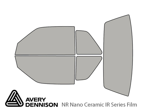 Avery Dennison™ Plymouth Sundance 1990-1994 NR Nano Ceramic IR Window Tint Kit (2 Door)