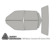 Avery Dennison Pontiac 6000 1990-1991 NR Nano Ceramic IR Window Tint Kit