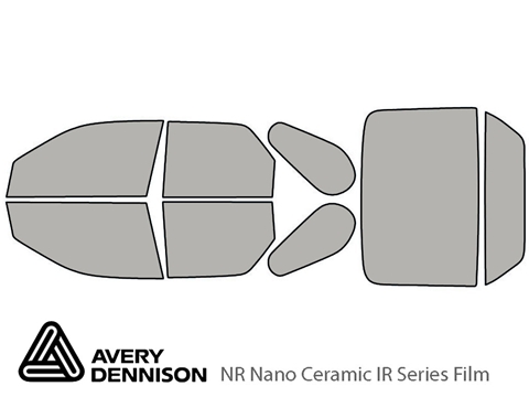 Avery Dennison™ Pontiac Aztek 2001-2005 NR Nano Ceramic IR Window Tint Kit