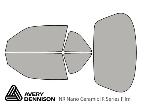 Avery Dennison™ Pontiac Grand Am 1992-1998 NR Nano Ceramic IR Window Tint Kit (Coupe)
