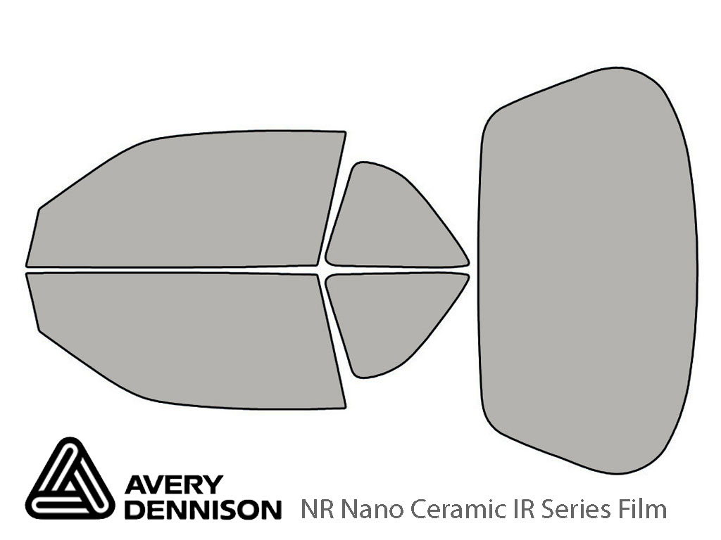 Avery Dennison Pontiac Grand Am 1992-1998 (Coupe) NR Nano Ceramic IR Window Tint Kit