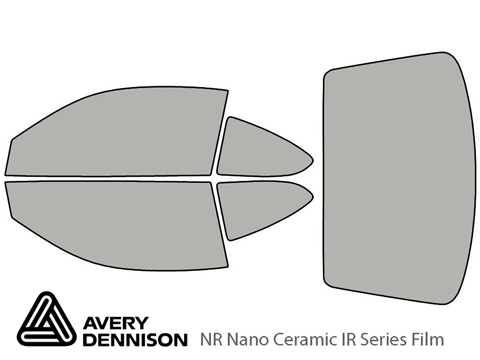 Avery Dennison™ Pontiac Grand Am 1999-2005 NR Nano Ceramic IR Window Tint Kit (Coupe)