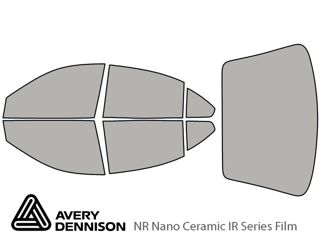 Avery Dennison Pontiac Grand Am 1999-2005 (Sedan) NR Nano Ceramic IR Window Tint Kit