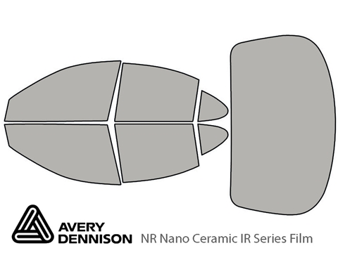 Avery Dennison™ Pontiac Grand Prix 1997-2003 NR Nano Ceramic IR Window Tint Kit (Sedan)