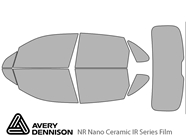 Avery Dennison Porsche Cayenne 2019-2023 NR Nano Ceramic IR Window Tint Kit