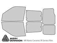 Avery Dennison Ram Promaster 2015-2021 (City) NR Nano Ceramic IR Window Tint Kit