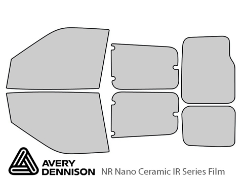 Avery Dennison™ Ram Promaster 2015-2021 NR Nano Ceramic IR Window Tint Kit (City)