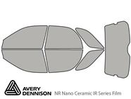 Avery Dennison Saab 9-2X 2006-2007 NR Nano Ceramic IR Window Tint Kit