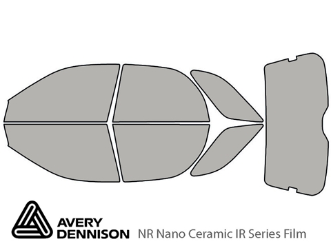 Avery Dennison™ Saab 9-2X 2006-2007 NR Nano Ceramic IR Window Tint Kit