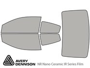 Avery Dennison Saturn Ion 2003-2007 (Coupe) NR Nano Ceramic IR Window Tint Kit