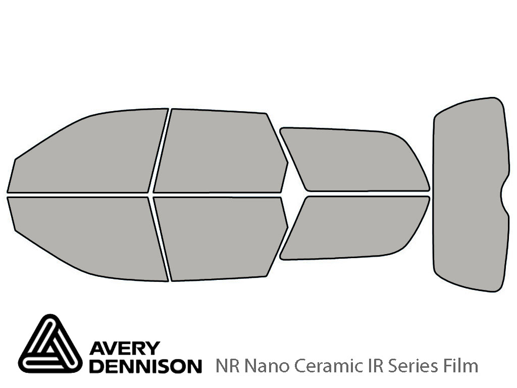 Avery Dennison Saturn L-Series 2000-2004 (Wagon) NR Nano Ceramic IR Window Tint Kit