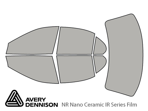 Avery Dennison™ Saturn S-Series 1996-2002 NR Nano Ceramic IR Window Tint Kit (Sedan)