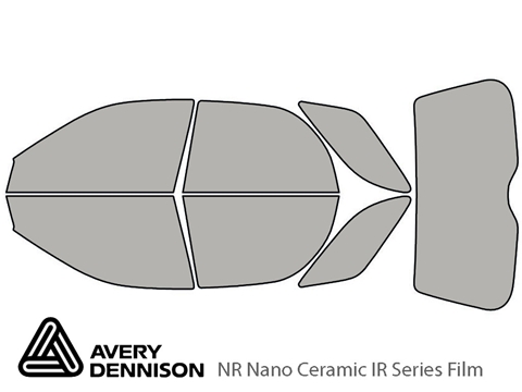 Avery Dennison™ Subaru Impreza 2002-2007 NR Nano Ceramic IR Window Tint Kit (Coupe)