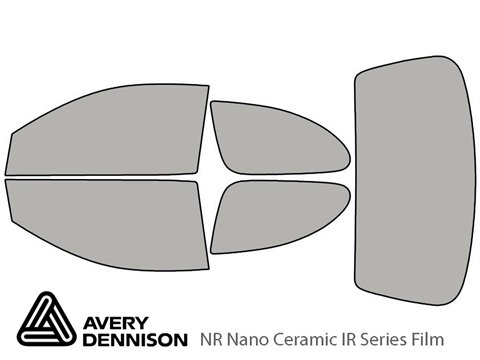 Avery Dennison™ Toyota Echo 2000-2005 NR Nano Ceramic IR Window Tint Kit (Coupe)