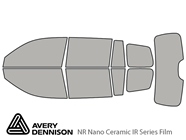 Avery Dennison Toyota Highlander 2008-2013 NR Nano Ceramic IR Window Tint Kit