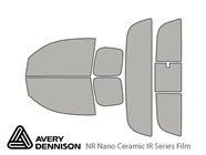Avery Dennison Toyota Tacoma 2005-2015 2 Door Extended Cab NR Nano Ceramic IR Window Tint Kit