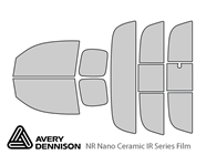 Avery Dennison Toyota Tacoma 2016-2023 (2 Door) NR Nano Ceramic IR Window Tint Kit