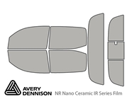 Avery Dennison Toyota Tacoma 2016-2023 (4 Door) NR Nano Ceramic IR Window Tint Kit