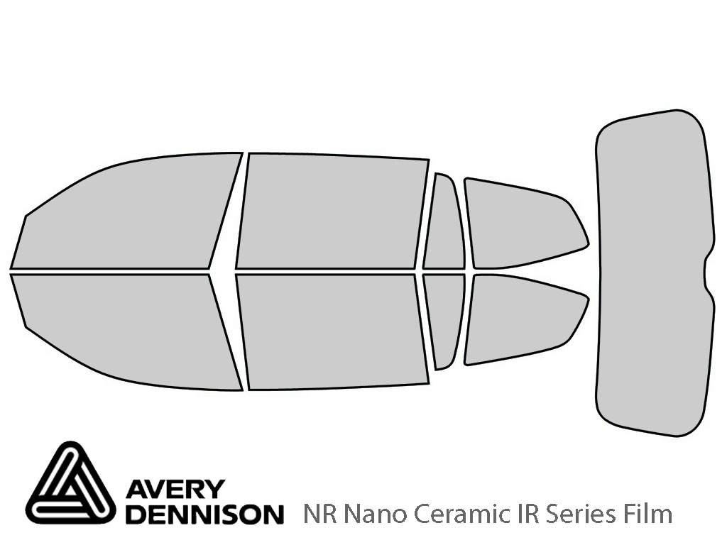 Avery Dennison Volkswagen Atlas 2018-2023 NR Nano Ceramic IR Window Tint Kit