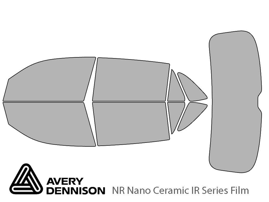 Avery Dennison Volkswagen Atlas Cross Sport 2020-2023 NR Nano Ceramic IR Window Tint Kit