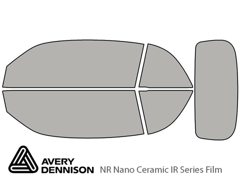 Avery Dennison™ Volkswagen Beetle 2012-2019 NR Nano Ceramic IR Window Tint Kit (Convertible)