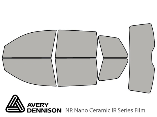 Avery Dennison Volkswagen Touareg 2004-2010 NR Nano Ceramic IR Window Tint Kit