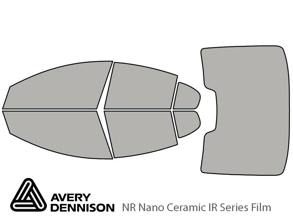 Avery Dennison Volvo S60 2011-2018 NR Nano Ceramic IR Window Tint Kit