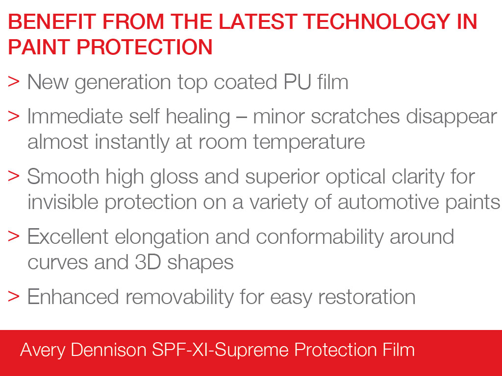 Avery Dennison SPF-XI-Supreme Defense Protection Film Sheets