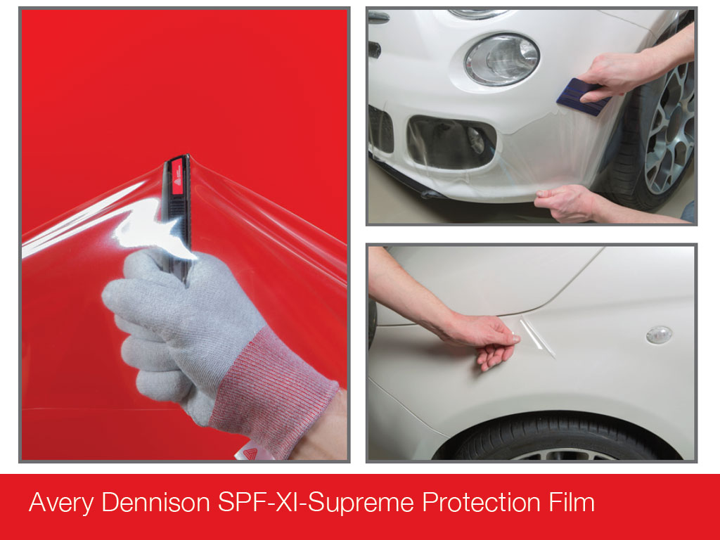 Avery Dennison SPF-XI Paint Protection Film Stretch Test
