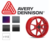 Avery SW900 Vehicle Rim Wrap Film
