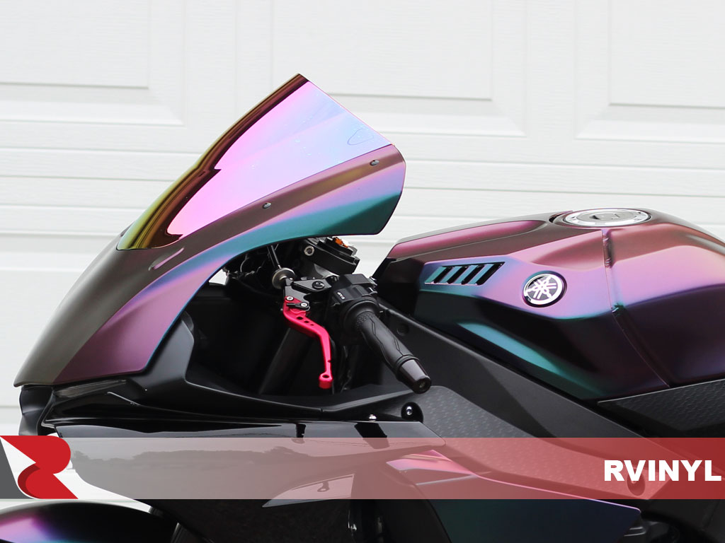 Avery SW 900 ColorFlow Gloss Lightning Wrap For Motorcycle