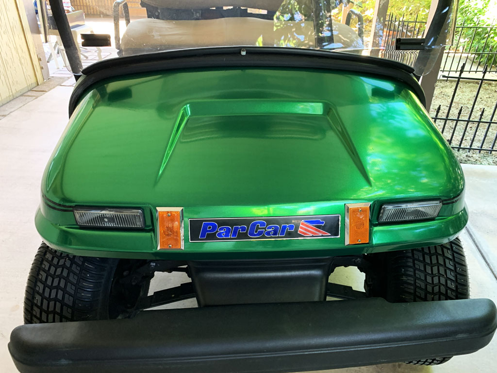 Avery SW900 Gloss Metallic Radioactive Front Wrap for Golf Cart