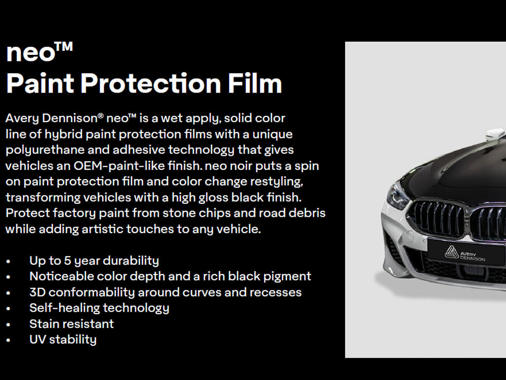 Paint Protection Film, Avery Dennison