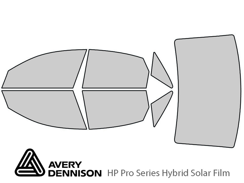 Avery Dennison Audi A6 2012-2018 (Sedan) HP Pro Window Tint Kit