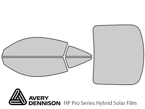 Avery Dennison™ Audi TT 2016-2022 HP Pro Window Tint Kit (Coupe)