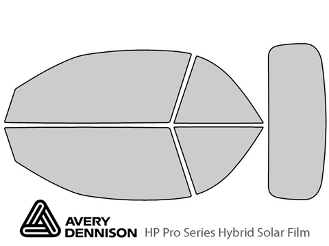 Avery Dennison™ BMW 1-Series 2008-2013 HP Pro Window Tint Kit (Convertible)