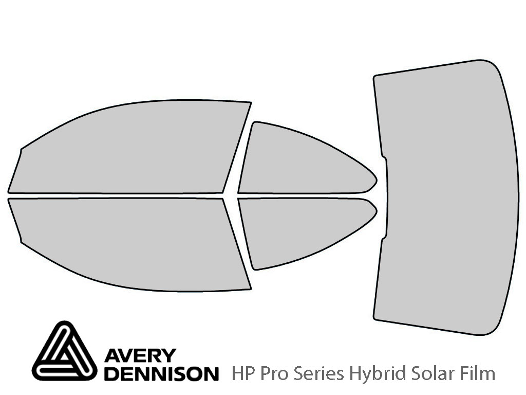 Avery Dennison BMW 2-Series 2014-2021 (Coupe) HP Pro Window Tint Kit