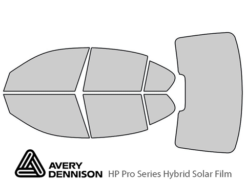 Avery Dennison™ BMW 3-Series 2013-2018 HP Pro Window Tint Kit (Sedan)