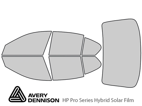 Avery Dennison™ BMW 5-Series 2011-2016 HP Pro Window Tint Kit (Sedan)