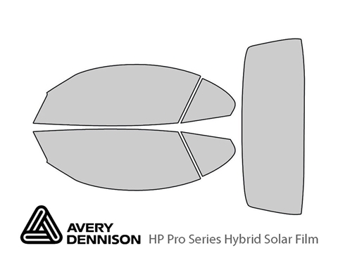 Avery Dennison™ BMW Z4 2009-2016 HP Pro Window Tint Kit (Convertible)